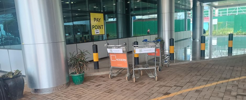 Entebbe Airport pay point